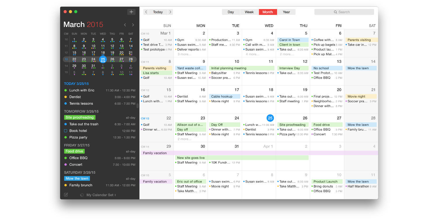 Mac Calendar App Ranking