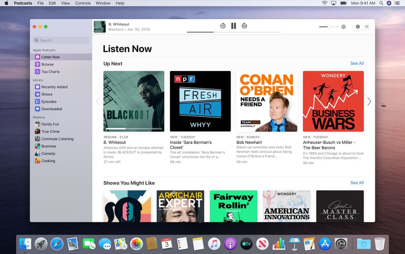 Video Podcast App Mac